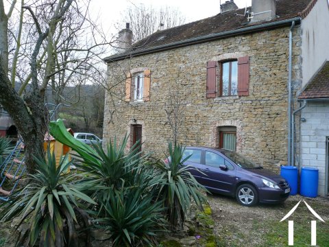 pretty house in quiet village