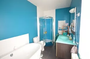 salle de bain et douche et WC etage